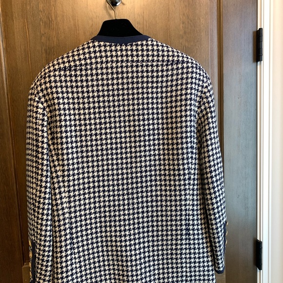 Chanel vintage houndstooth wool jacket - Picture 2 of 8